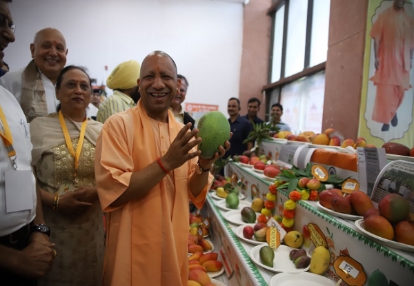 आम महोत्सव में सीएम योगी