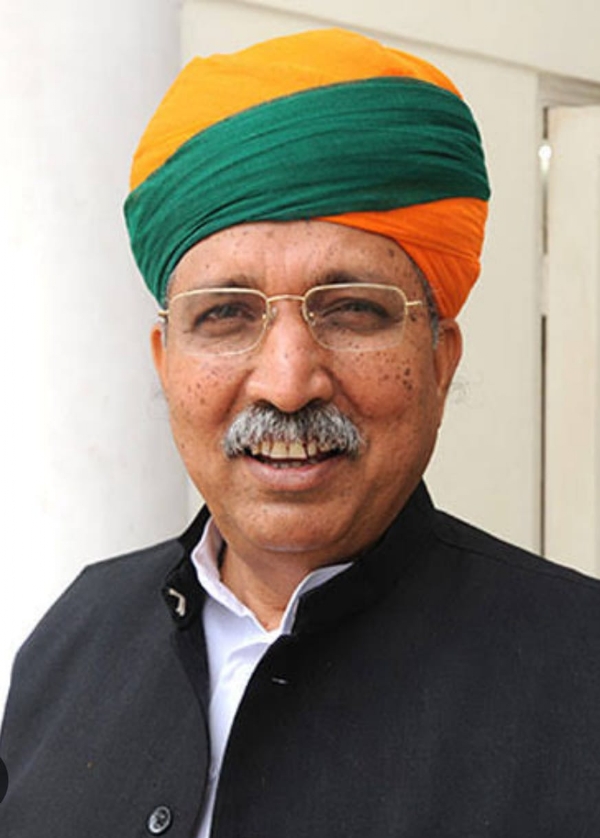 अर्जुन राम मेघवाल की फाइल फोटो