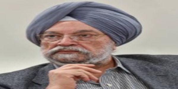 केंद्रीय मंत्री हरदीप सिंह पुरी