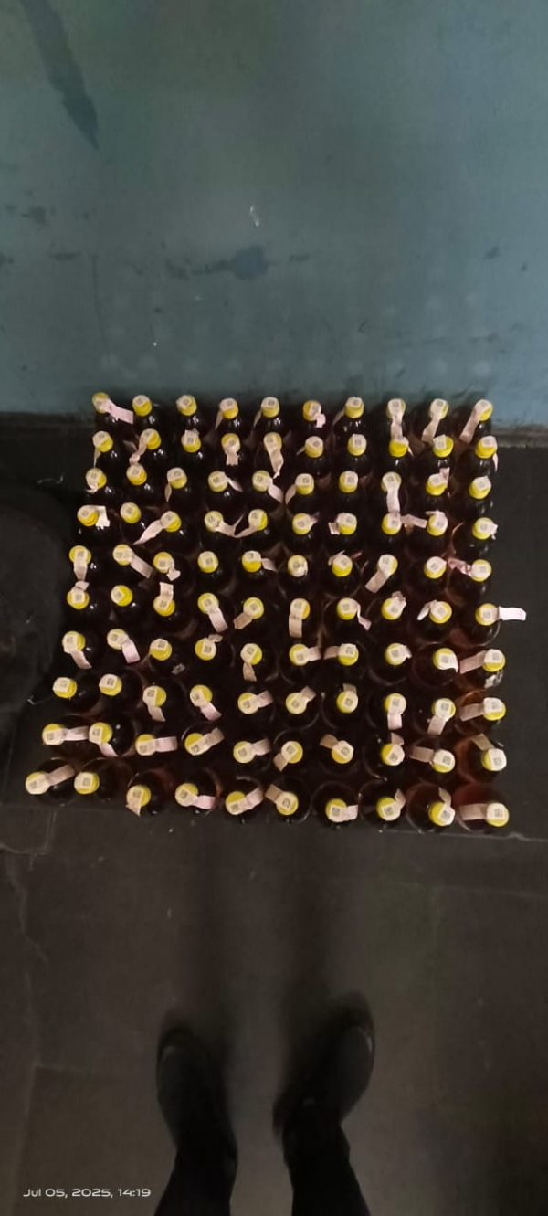 अवैध शराब का जखीरा