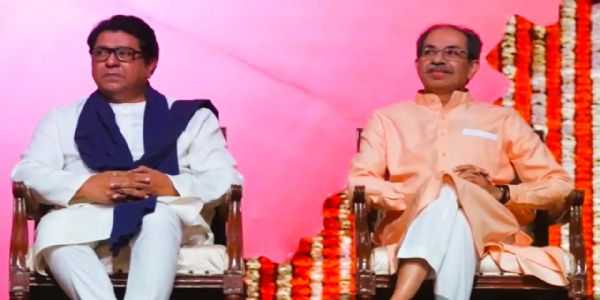 बीस साल बाद एक हुए ठाकरे बंधु, संयुक्त रैली में उद्धव का दावा-हम साथ रहने के लिए साथ आए हैं