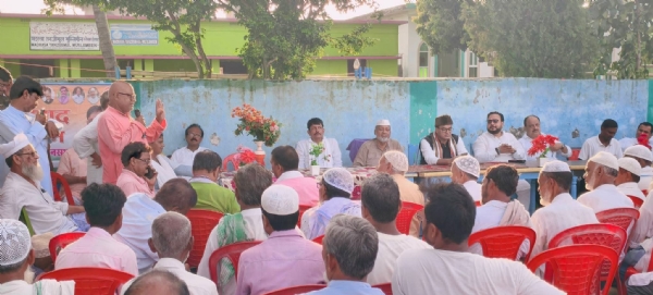 अररिया फोटो:रजोखर में कांग्रेस का जन संवाद कार्यक्रम