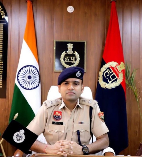 फतेहाबाद। एसपी सिद्धांत जैन।