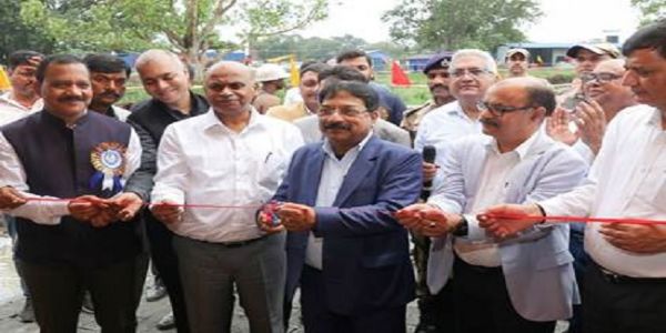 बीसीसीएल के एमडीओ मॉडल के तहत बंद पीबी प्रोजेक्ट के उद्घाटन का फोटो