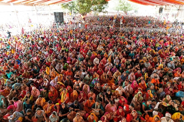 कुबेरेश्वरधाम पर गुरु पूर्णिमा महोत्सव