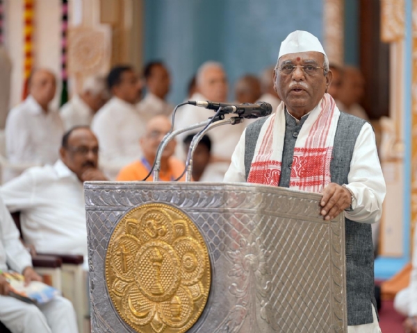 सामंजस्यपूर्ण जीवन की नींव अध्यात्म की सुदृढ भारतीय परम्परा :राज्यपाल