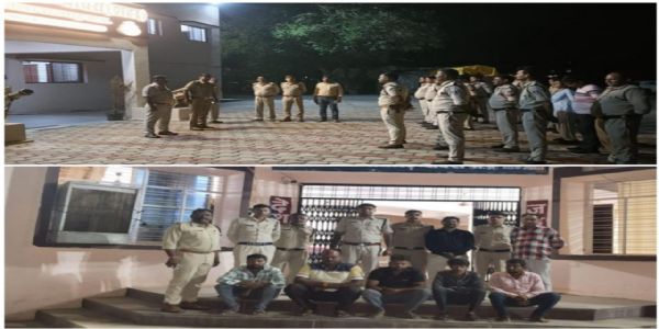 राजगढ़ः कानून कसावट में फंसे अपराधी, ताबड़तोड़ गिरफ्तारी