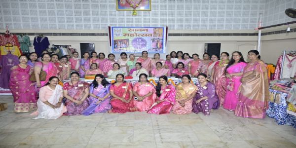 अग्रवाल सभा महिला समिति का तीन दिवसीय सावन महोत्सव मेला शुरू