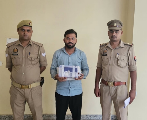 चोरी के मामले में गिरफ्तार आरोपी नूरे आलम
