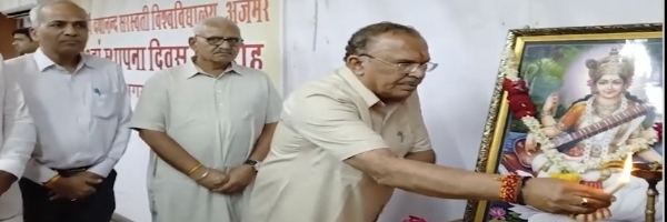 स्थापना मूल्यों की पूर्ण पुनर्स्थापना ही मुख्य लक्ष्य — कुलपति प्रो. सुरेश कुमार अग्रवाल