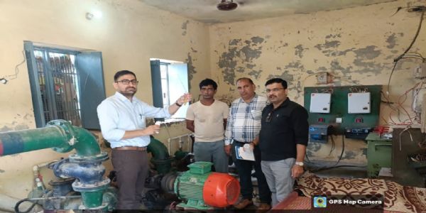 जींद : खरकरामजी में पेयजल जांच, चलाया जल संरक्षण अभियान