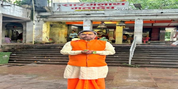 भाजपा प्रदेश महामंत्री ने की सारंगनाथ महादेव की पूजा