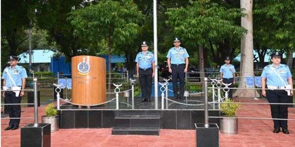 एयर कमोडोर चंद्र कुमार रस्यारा ने वायु सेना स्टेशन मनौरी की कमान संभाली