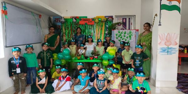 डीएवी सरला स्कूल में मनाया गया ग्रीन डे