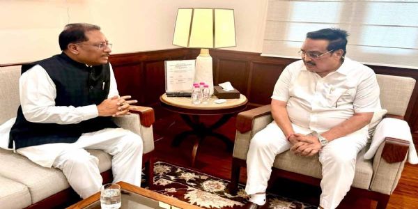 छत्तीसगढ़ के मुख्यमंत्री साय ने केंद्रीय जलशक्ति मंत्री पाटिल से की मुलाकात, बोधघाट परियोजना पर हुई चर्चा