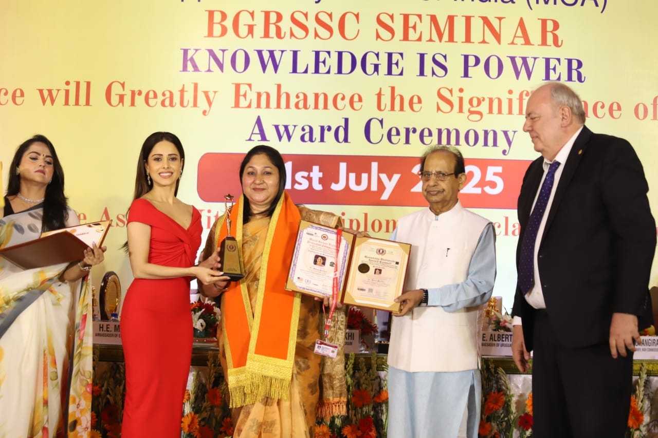 ‘भारत गौरव रत्न श्री सम्मान’ समारोह में समाज सेवा के नायकों का सम्मान