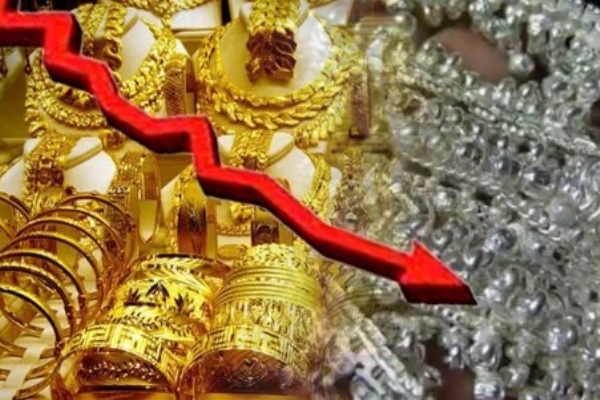 सर्राफा बाजार में सोना और चांदी की घटी चमक