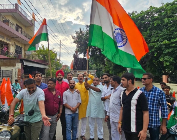 हर घर तिरंगा अभियान राष्ट्र के प्रति सर्वस्व निछावर करने का भाव भरेगा हर घर तिरंगा अभियान: शिवर