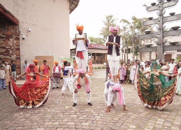 मप्र जनजातीय संग्रहालय में जनजाति नृत्य की प्रस्तुति