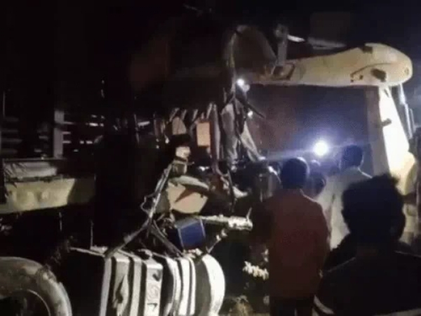 एक्सीडेंट।