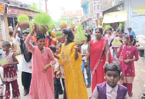 कजलियां उत्सव विलुप्त होने की कगार पर