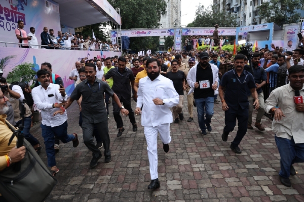 Varsha marathon organised successful in Thane