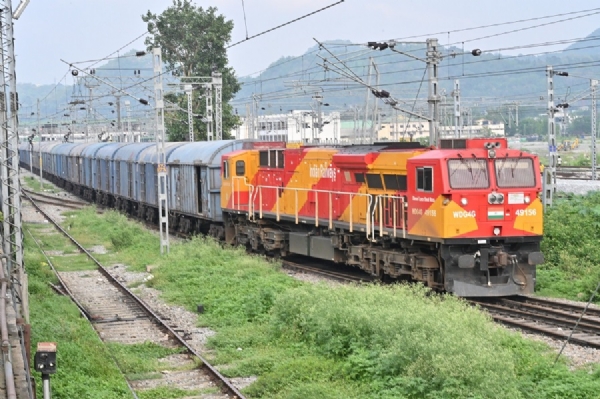 भारतीय रेलवे की मालगाड़ी