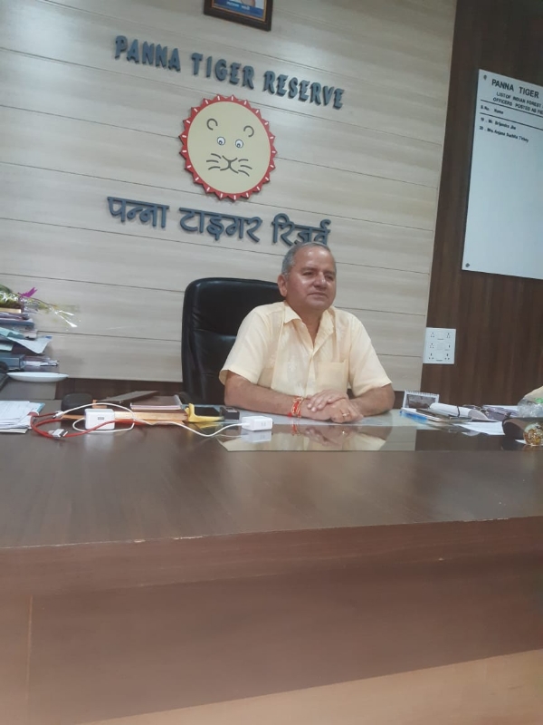 एफडी पन्‍ना टाईगर रिजर्व नरेश यादव