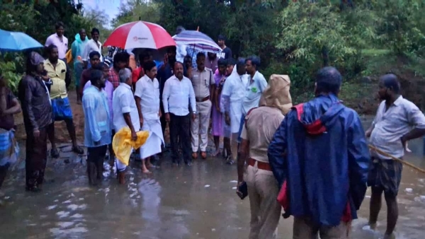 सूचना मिलने के बाद, तिरुवन्नामलाई के उपायुक्त धरबागराज, पुलिस अधीक्षक सुधाकरन और कलासप्पक्कम विधायक पी.एस.टी. सरवनन ने घटनास्थल पर जाकर निरीक्षण किया।