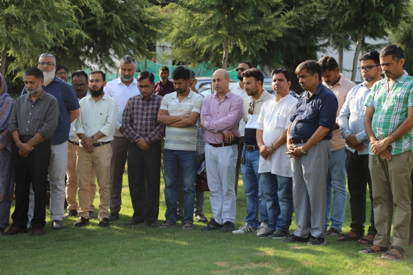 एनआईटी श्रीनगर ने पूर्व चेयरमैन डॉ. एम.जे. जराबी को दी श्रद्धांजलि