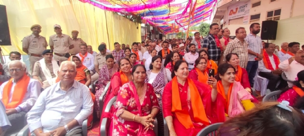 शाहपुरा में दिखा देशभक्ति का महापर्व, अमर शहीद हेमू कालानी स्मारक व प्रतिमा का लोकार्पण, तिरंगे के रंग में डूबा नगर