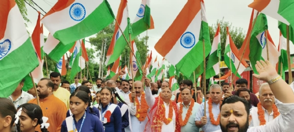भाजपा विकास और देशभक्ति के माध्यम से राष्ट्र निर्माण के लिए प्रतिबद्ध-सत शर्मा