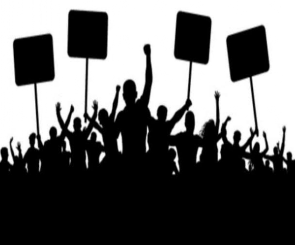 आंदोलन -प्रतिकात्मक फोटो