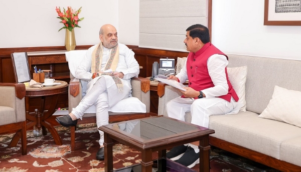 मुख्यमंत्री डॉ. मोहन यादव ने गृह मंत्री अमित शाह से की भेंट