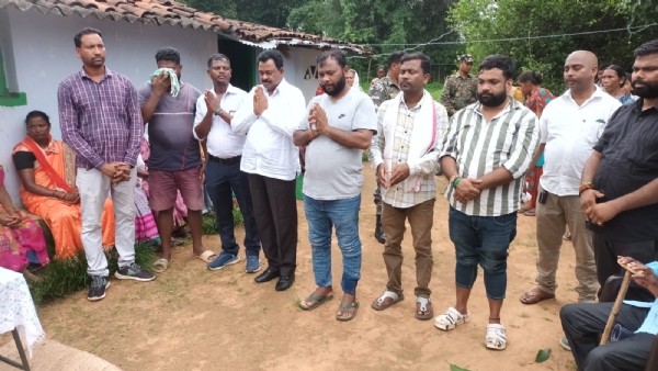 बीएसफ के सेवानिवृत्त जवान को विधायक ने दी श्रद्धांजलि