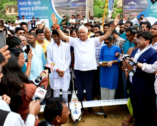 क्लाउड सीडिंग द्वारा रामगढ़ झील को पुनर्जीवित कर जल संकट दूर करना ही हमारी प्राथमिकता: डॉ. किरोडीलाल मीणा