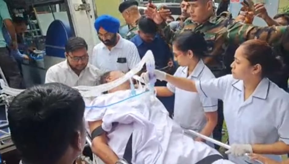 शिक्षा मंत्री रामदास सोरेन की अस्पताल की तस्वीर