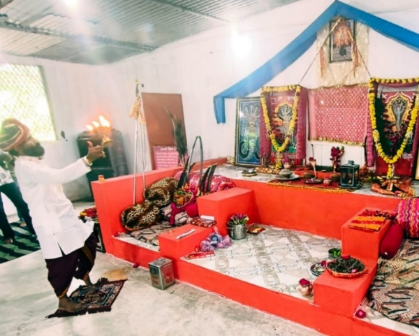 आरती का अद्भुत दृश्य