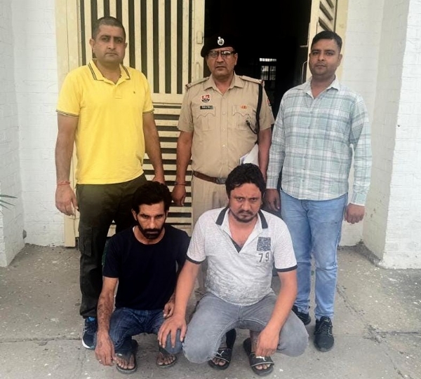 पानीपत में लुट व झपटमारी के आरोपी पुलिस हिरासत में