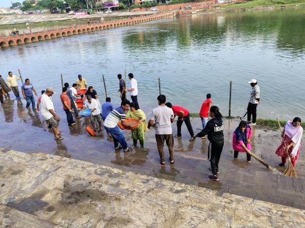 विधायक विपिन जैन के नेतृत्व में चला विशेष शिवना शुद्धिकरण अभियान