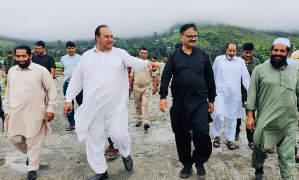 Rana reviews progress of synthetic athletic track at Batidhar