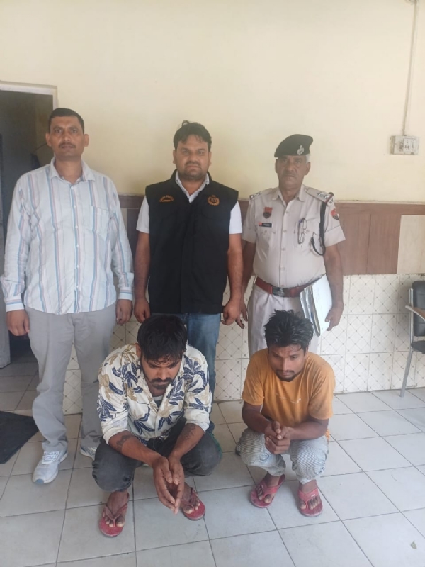 गिरफ्तार किए गए आरोपित