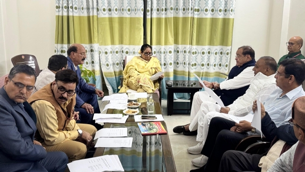विधानसभा अध्यक्ष ऋतू खंडूडी भूषण की  मौजूदगी में  कार्यमंत्रणा की बैठक।