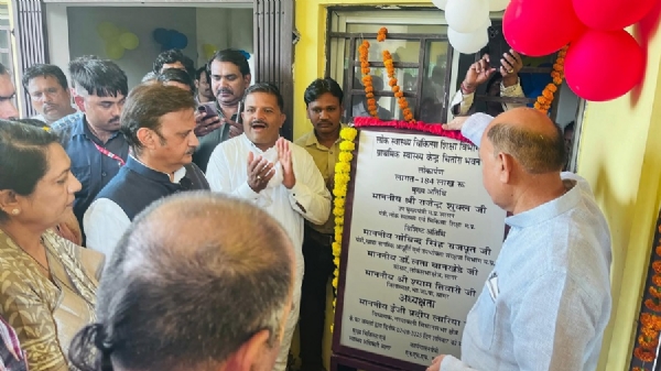 मंत्री राजेन्द्र शुक्ल ने सामुदायिक स्वास्थ्य केंद्र का किया लोकार्पण
