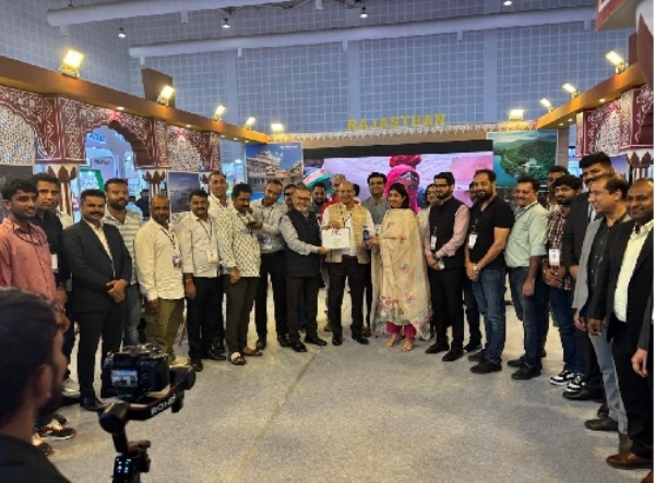 ट्रेवल एंड टूरिज्म फेस्टिवल (टीटीएफ) में राजस्थान पर्यटन को मिला उत्कृष्टता पुरस्कार