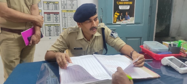 जबलपुर एसपी अचानक पहुंचे तिलवारा थाना निरीक्षण के साथ दिए निर्देश