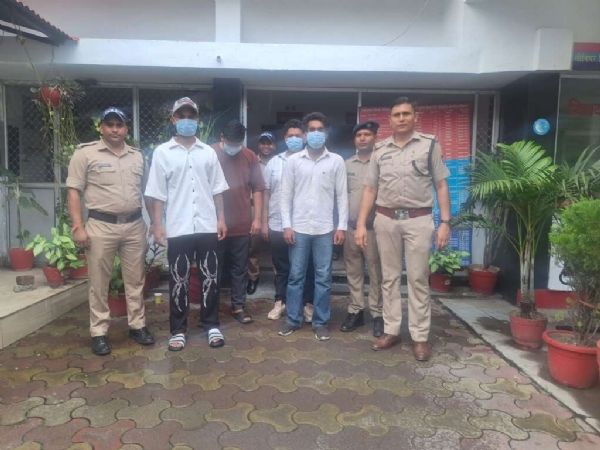 आईटीआई गैंग के चार बदमाश ग्रिफ्तार