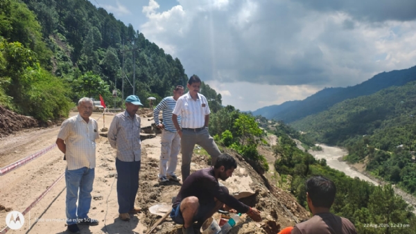 मंडी के चौंतड़ा में पहला शीत भंडारण गृह तैयार, उद्यान विभाग की टीम ने किया निरीक्षण
