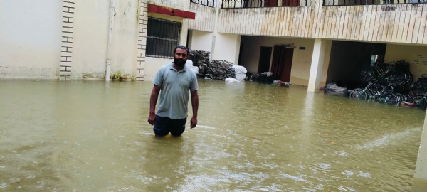 बारिश का नजारा