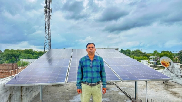 प्रधानमंत्री सूर्यघर मुफ्त बिजली योजना से योगेंद्र सिंह साहू का घर हो रहा रोशन, मिली राहत शून्य हुआ बिजली बिल